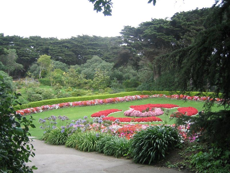 Central Park's Tulip Garden, 1948