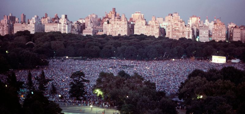 Central Park's Summer Stage, 1980s