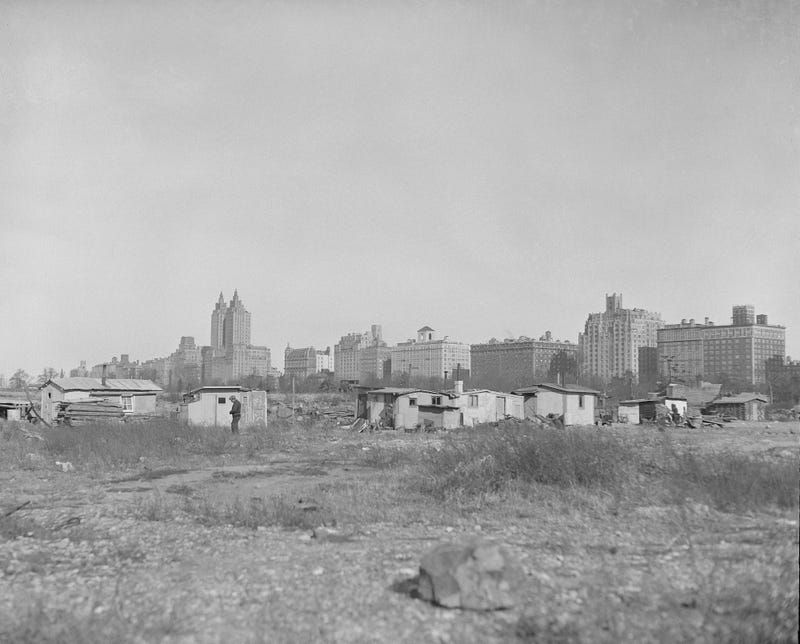 Central Park West Drive, 1920s