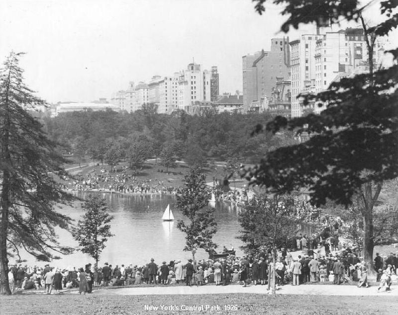Central Park Boathouse, 1930s