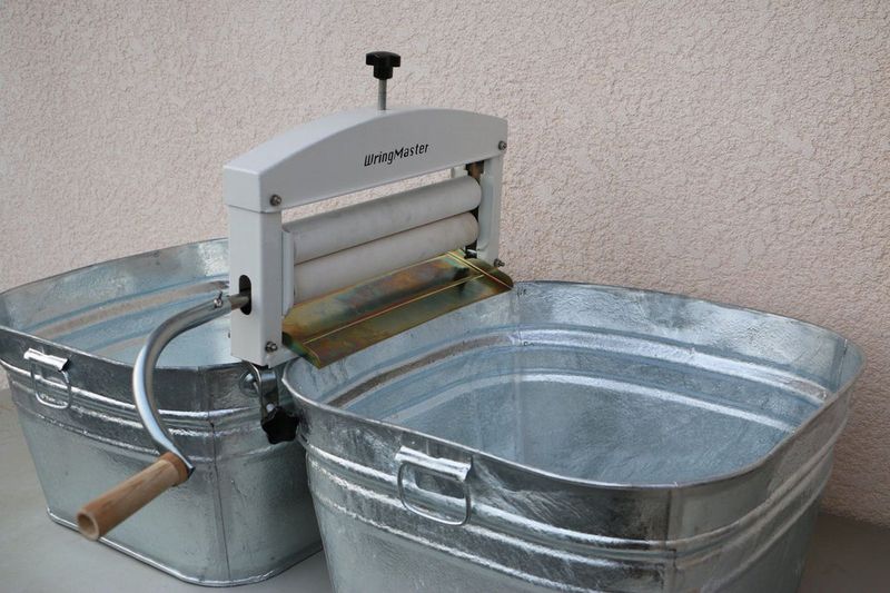 Hand-Cranked Clothes Wringers