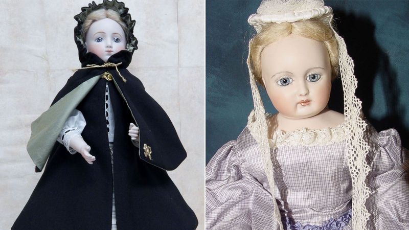 Porcelain Dolls With Unsettling Stares