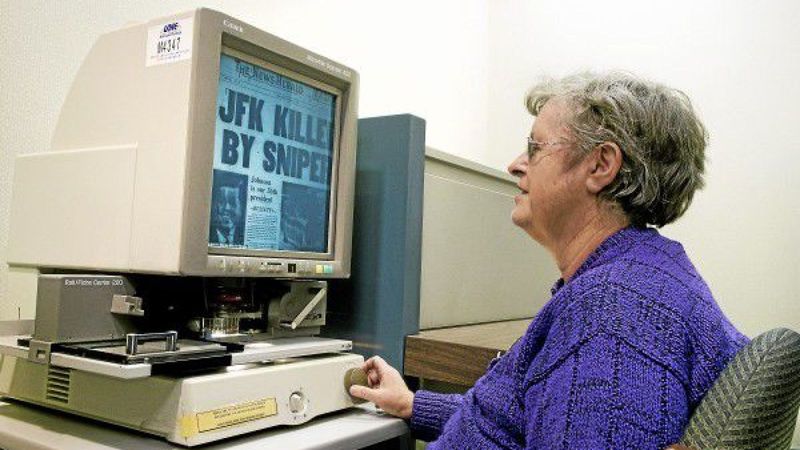 The Magical Microfiche Machines