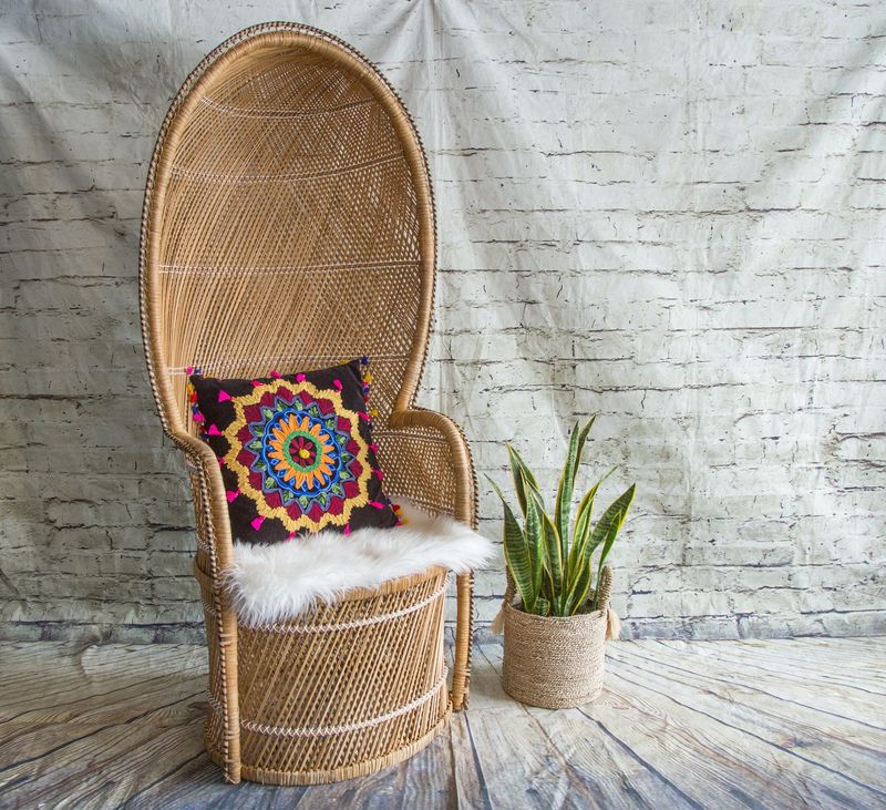 Rattan Peacock Chairs