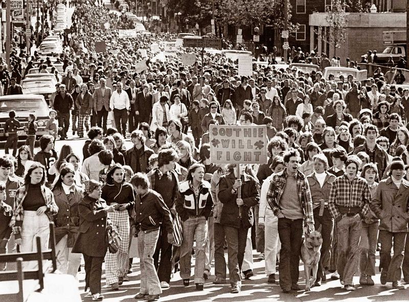 Boston’s Infamous Busing Riots Capture Racial Tensions