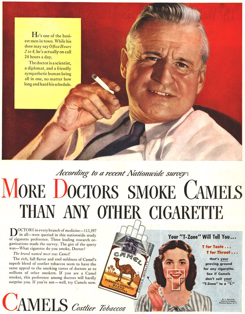 Doctors Recommending Cigarettes