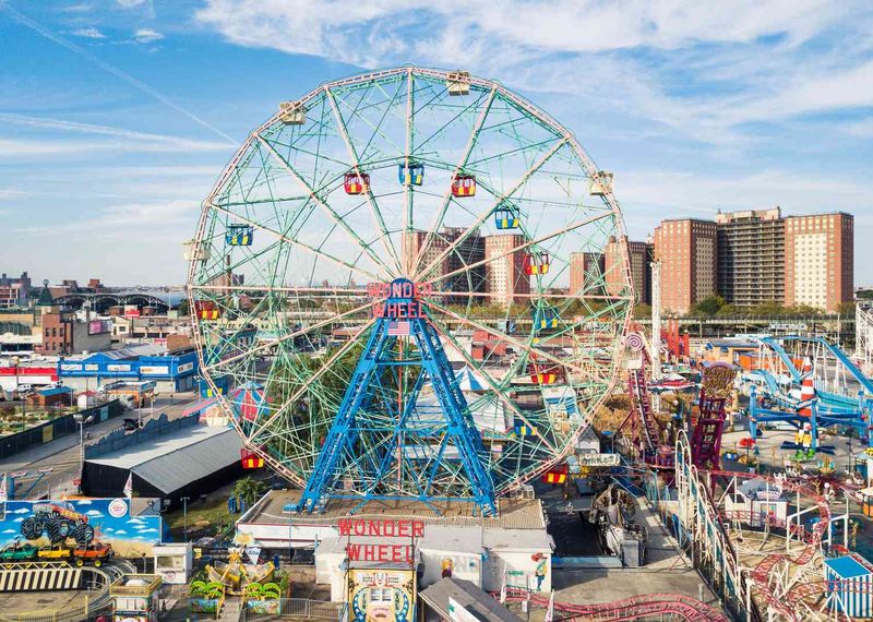 Coney Island's Deno's Wonder Wheel - Brooklyn, New York