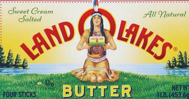 Land O'Lakes' Native American Maiden