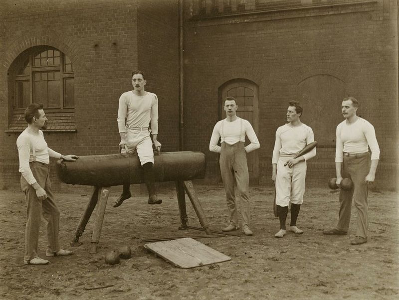 Vaulting Over Wooden Horses