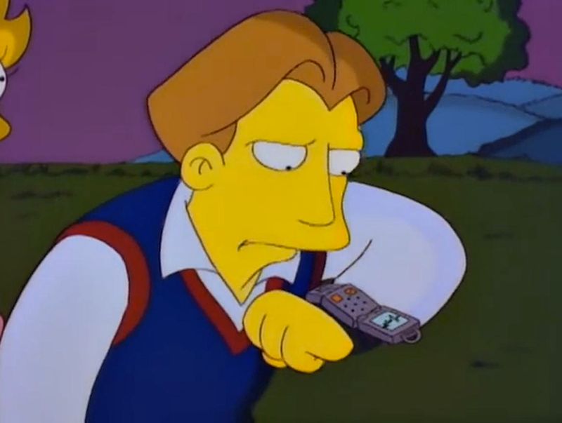 The Simpsons' Smartwatch Forecast