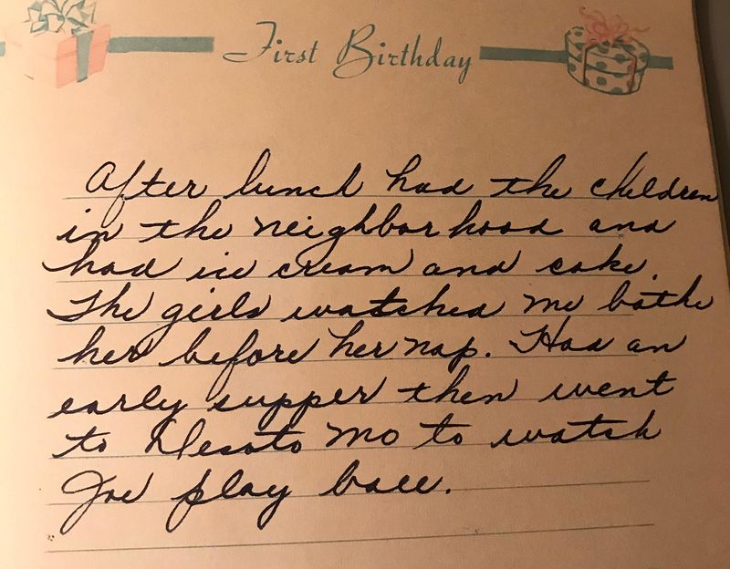 Writing in Cursive