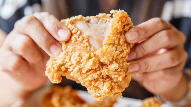 Hands-Only Fried Chicken Rule