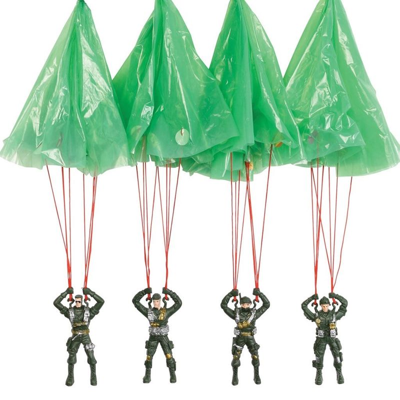 Plastic Parachute Men