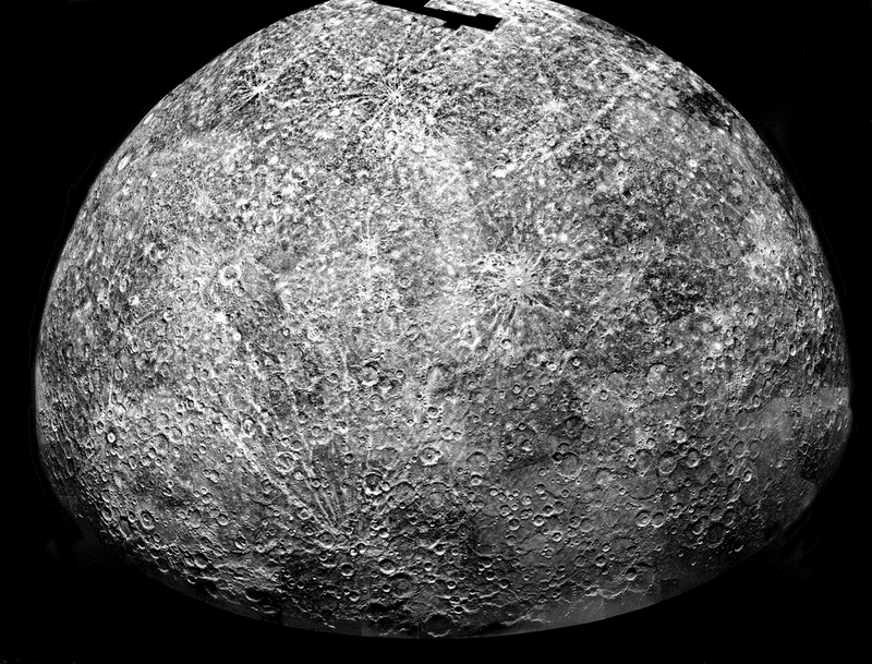 NASA’s Mariner 10 Sends Back First Images of Mercury
