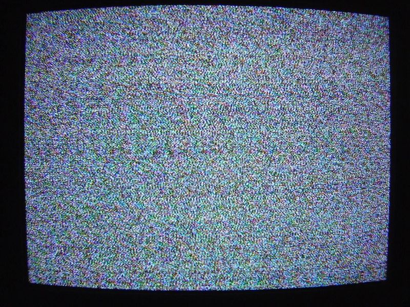 TV Static After Broadcast End