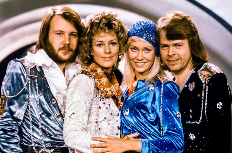 ABBA Wins Eurovision with “Waterloo”