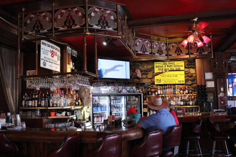 Buffalo Bill's Irma Hotel Bar (Cody, Wyoming)