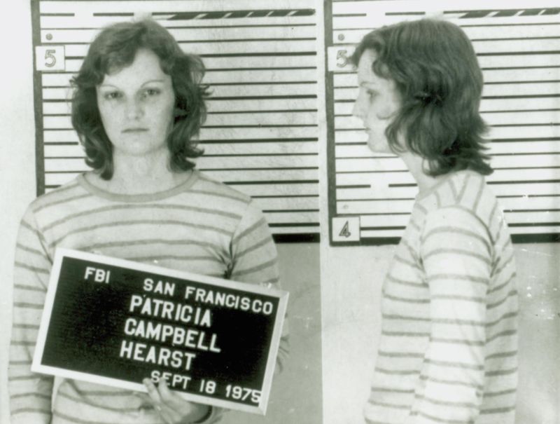Patricia Hearst’s Mugshot After Her Abduction and Allegiance with the SLA
