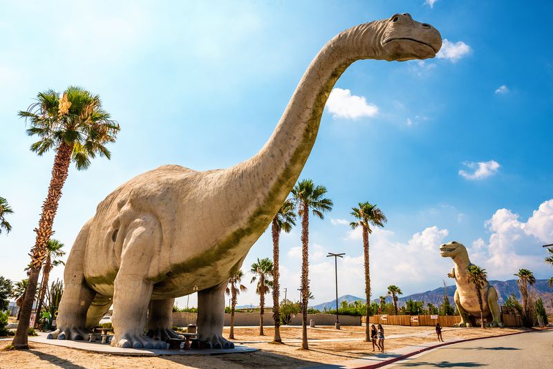 Roadside Dinosaur Parks' Prehistoric Concrete