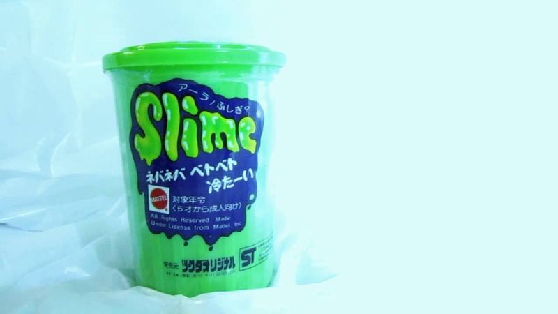 Slime: Mattel's Failed Wallpaper Cleaner Becomes Gross Fun