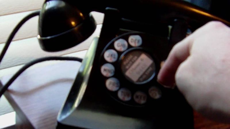 Dialing a Rotary Phone Quickly
