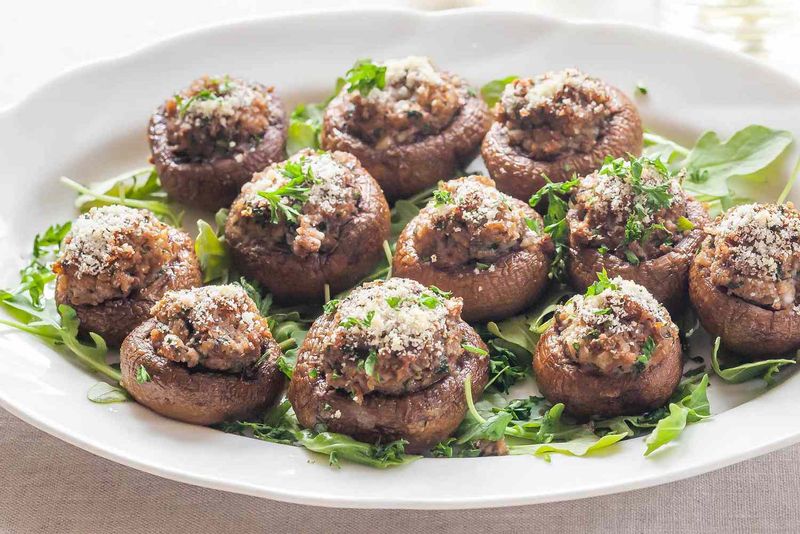 Stuffed Mushrooms: Fungus Goes Fancy
