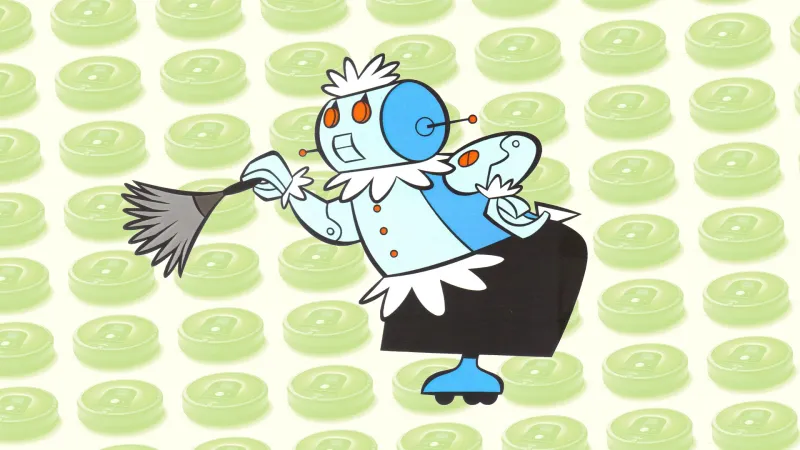 The Jetsons' Roomba-Like Robot Maid