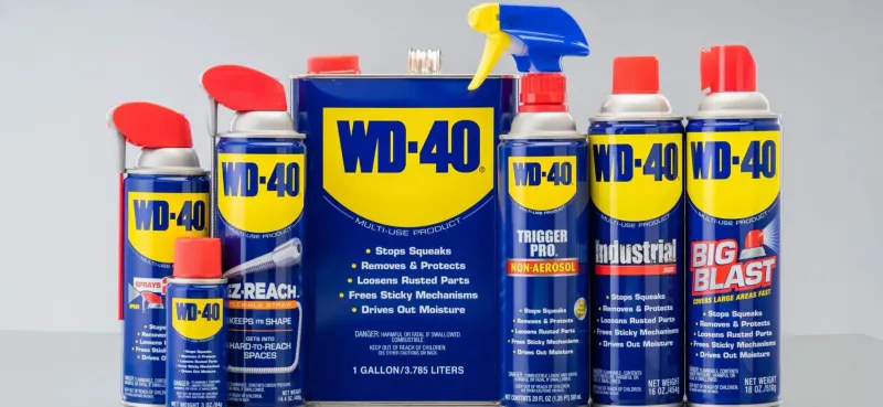 WD-40 With Crusty Nozzle