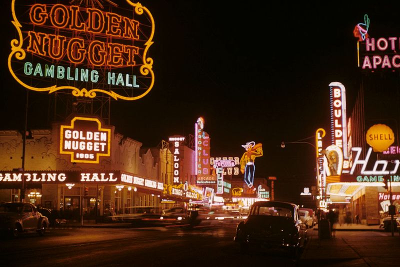 Neon Lit Up the Desert