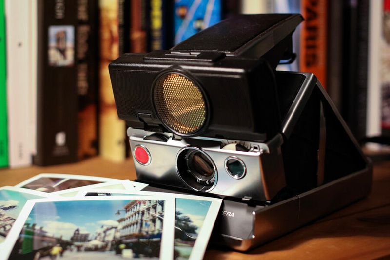 Polaroid Camera's Mechanical Ejection