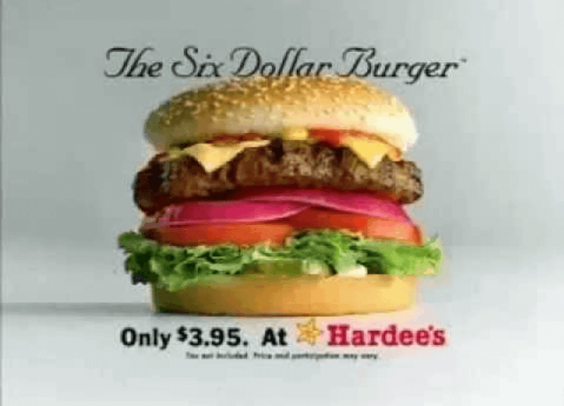 Carl's Jr. Six Dollar Menu
