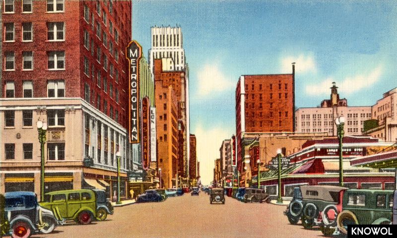 Main Street 1940s