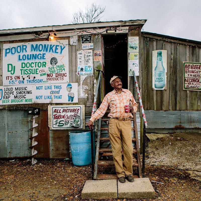 Great shot of Po Monkey, the man who ran the last great Mississippi Juke Joint