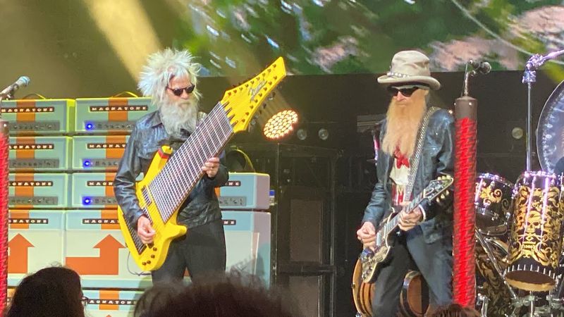 ZZ Top's Iconic Bearded Performance