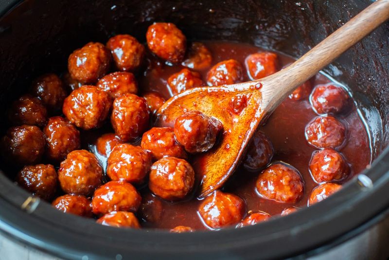 Grape Jelly Meatballs