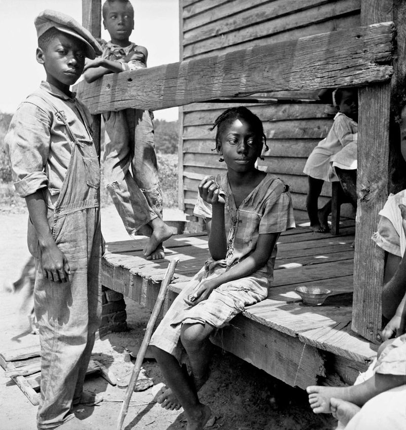Children of the Mississippi Delta, 1936