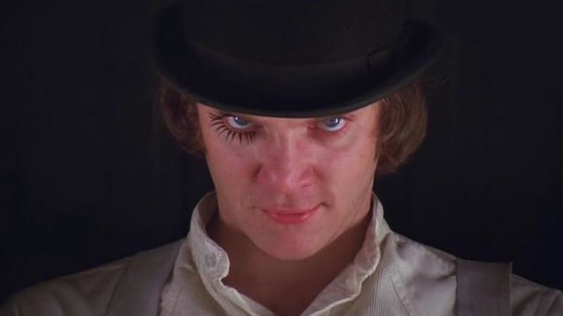Malcolm McDowell's Sadistic Alex DeLarge