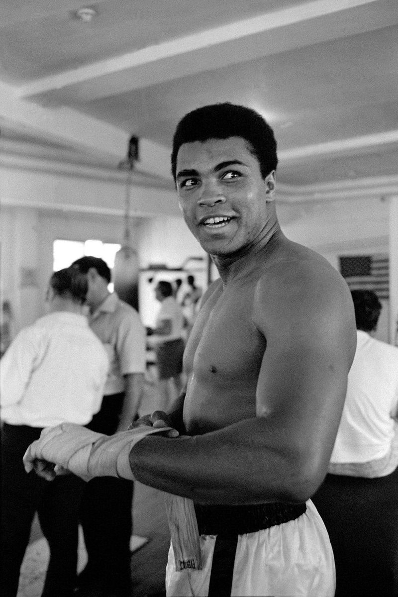 Muhammad Ali Training on Miami Beach, 1965