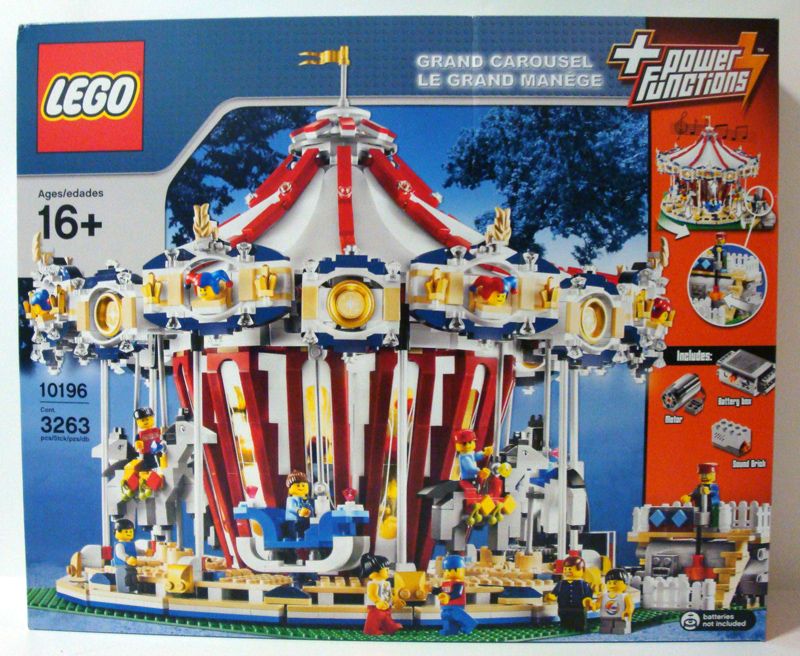 Grand Carousel with Working Music Box