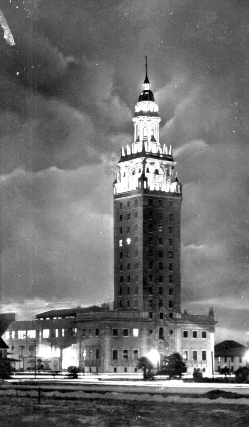 Freedom Tower Welcoming Cuban Refugees, 1962