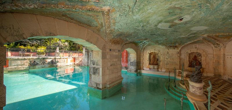 Swimming Pool At Vizcaya's Grotto, 1979