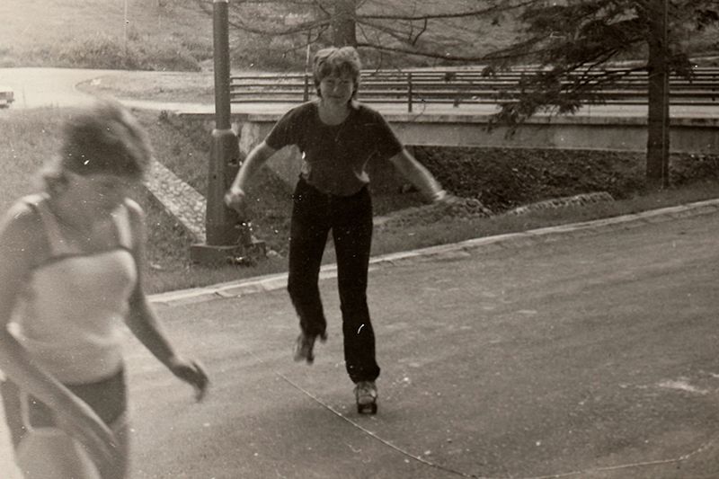 Roller Skating to the Corner Store