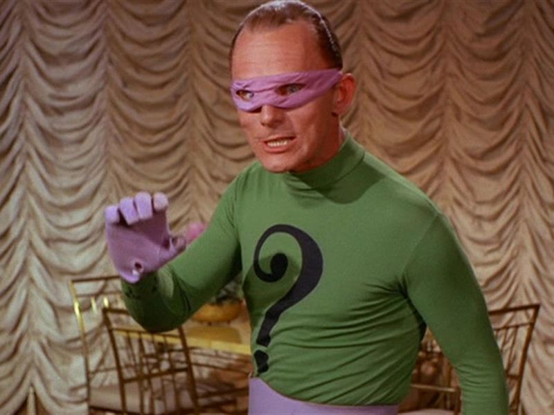 Frank Gorshin's Manic Riddler