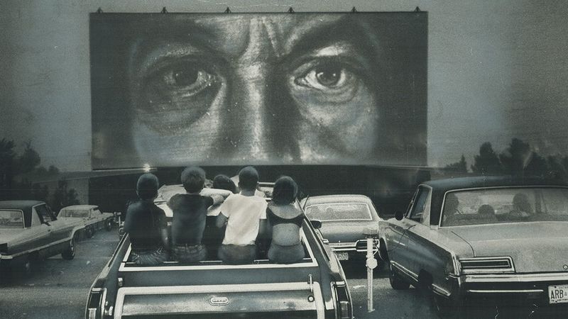Watching Drive-In Movies from Car Trunks