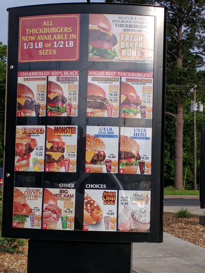 Hardee's Monster Menu