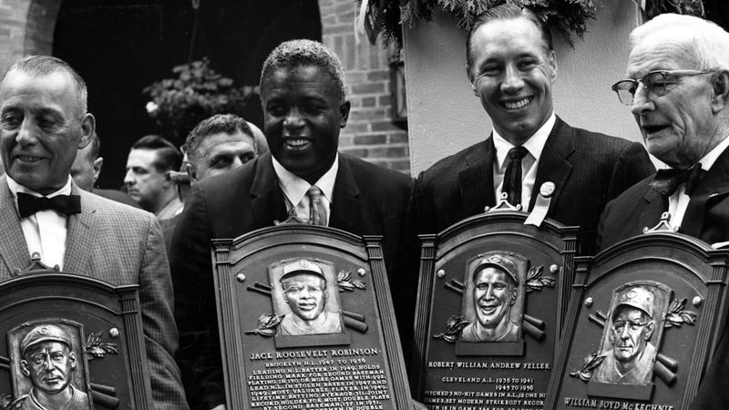 Jackie Robinson's Hall of Fame Induction