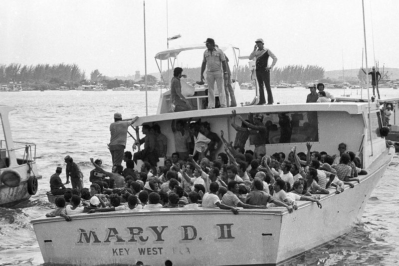 Cuban Exiles Arriving, 1960