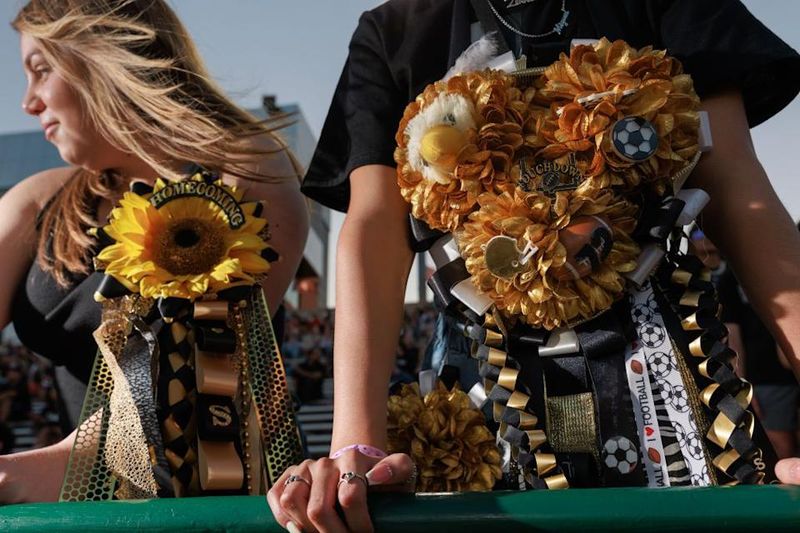 Homecoming Mums Were Competitive Art Forms