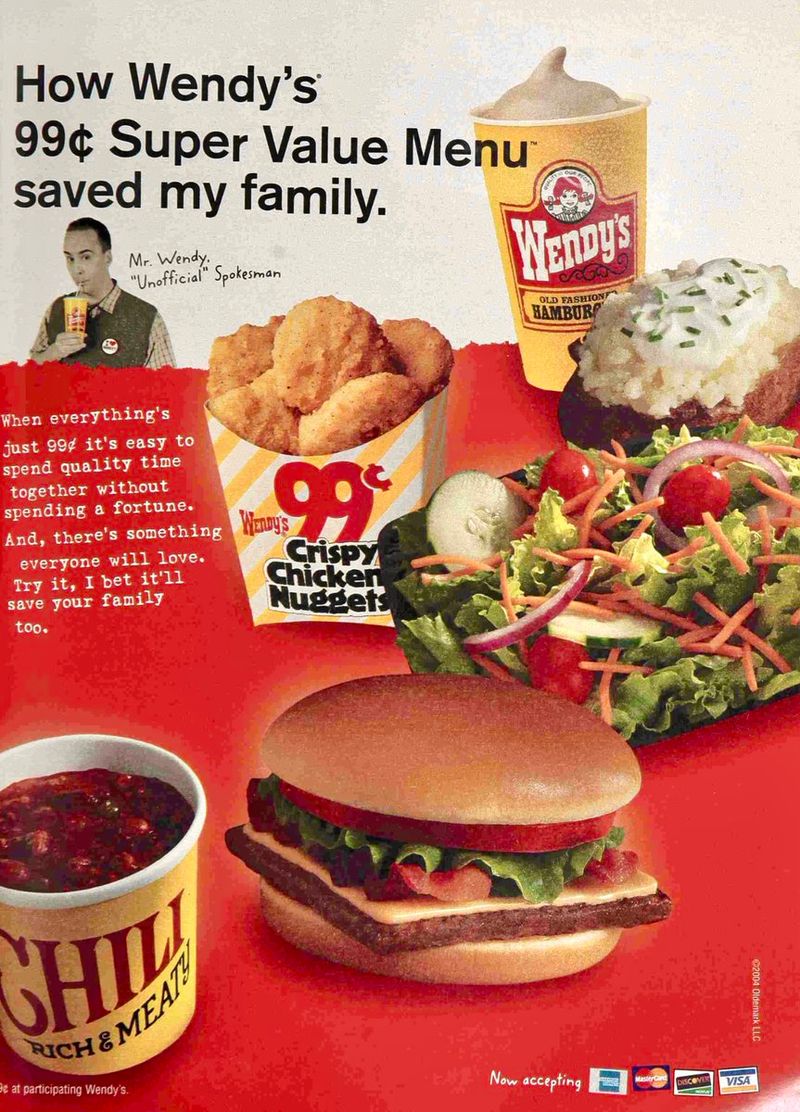Wendy's Super Value Menu