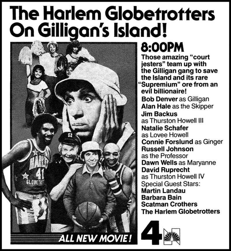 The Harlem Globetrotters on Gilligan's Island (1981)